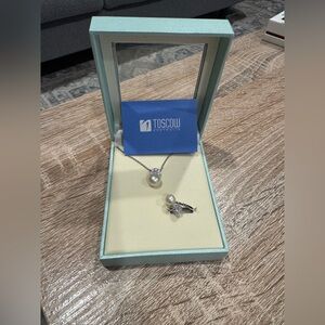 Toscow Australia necklace and ring set